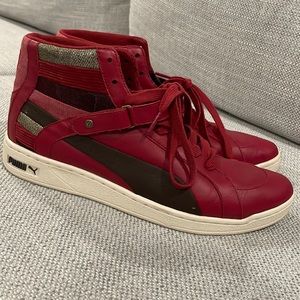 Puma Red Sneakers size 10 women